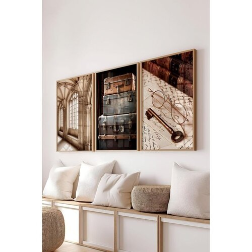 WALLXPERT &Ccedil;-300694 - 5070 Vi&scaron;enamenski set dekorativnih slika (3 komada) Cene