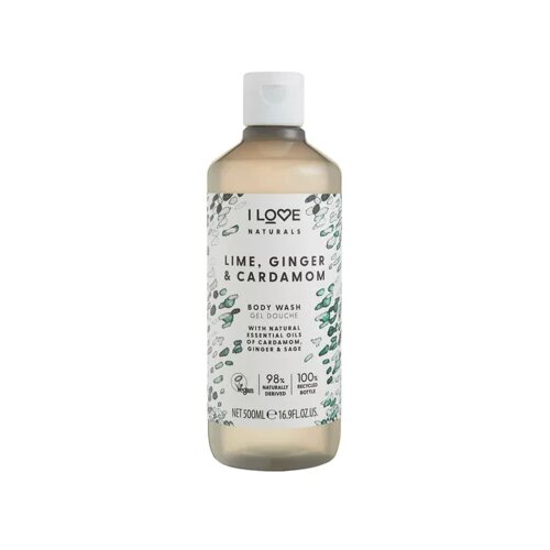 I love... Naturals Lime, Ginger &amp;amp; Cardamom gel za tu&amp;scaron;iranje 500 ml Slike