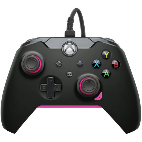 Pdp XBOX WIRED CONTROLLER BLACK - FUSE (PINK) Cene