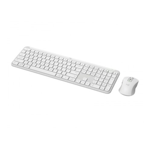 Logitech MK950 Wireless Desktop White US tastatura + miš Cene