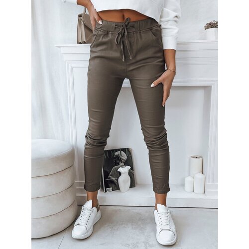 DStreet Women&amp;#039;s trousers LIZZY dark beige Slike