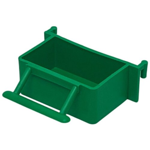 Pann Pets Hranilica za ptice, Mala četvrtasta, 67 &amp;times; 75 mm, Zelena Slike