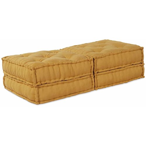  Modularna sofa 2 pcs Žuta 140 x 70 x 36 cm Tkanina Cene