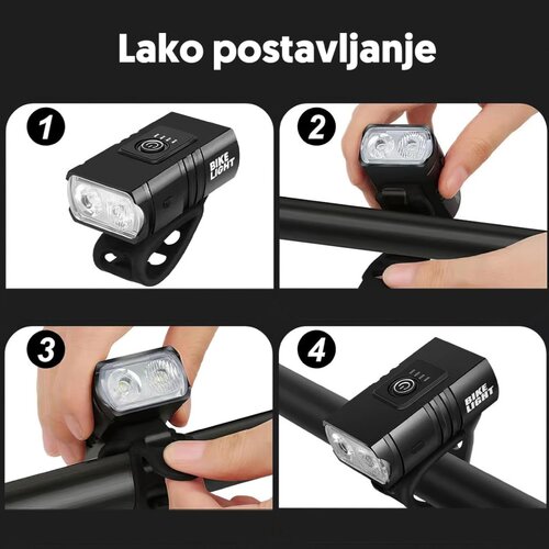 Punjiva LED lampa za bicikl sa LED diodama Slike