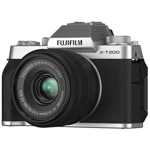 Fujifilm X-T200 + XC 15-45mm f/3.5-5.6 OIS PZ Silver digitalni fotoaparat Slike