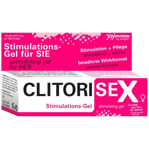 Joydivision CLITORISEX - intimna krema za žene (25ml)