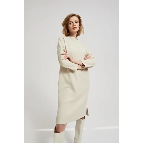 Moodo Simple dress with 3/4 sleeves