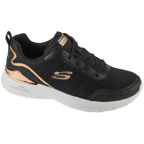 Skechers Niske tenisice rozo zlatna / crna Cene