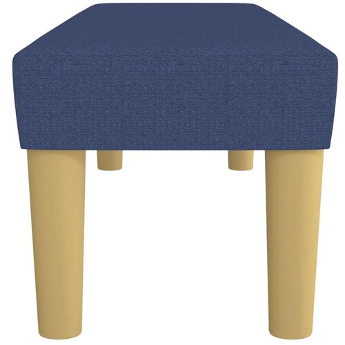  Klupa plavi 100x30x30 cm od tkanine Slike