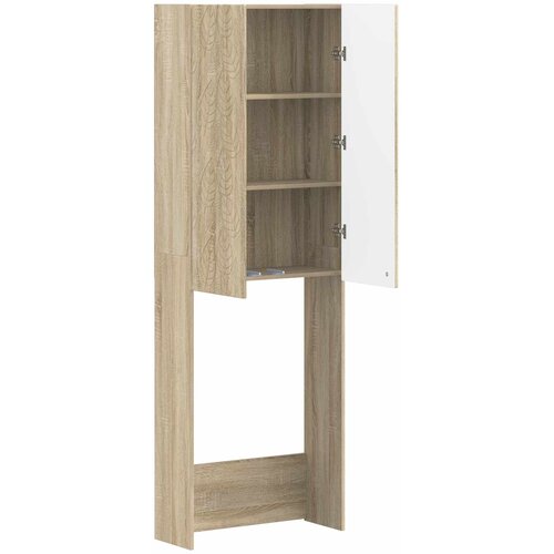  Kabinetska WC DELFT Hrast sonoma 66 x 25,5 x 190 cm Slike