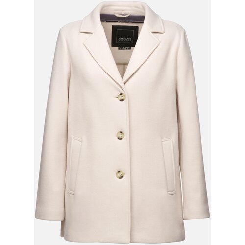 Geox Cream Women's Coat Doralea - Women's Cijene