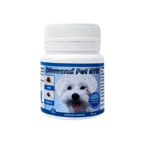 InterAgroVet diamond pet eye dodatak ishrani za pse, 750mg, 30 tableta Cene