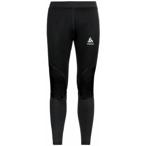 Odlo ZEROWEIGHT WARM Elastične hlače za skijaško trčanje, crna, veličina