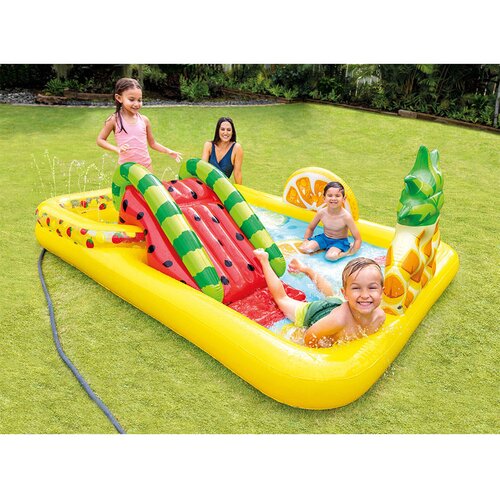 Intex vodena igraonica fun fruit 57158 bazen za decu Slike