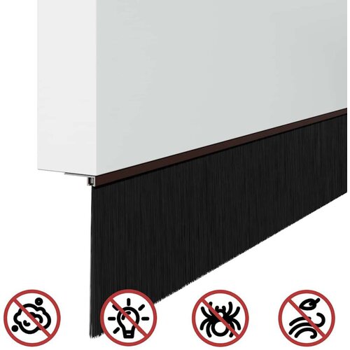 VidaXL Samoljepljivi pečati za vrata 6 pcs Smeđa 100 cm Slike