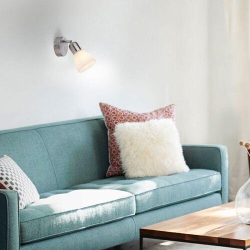 Just LIGHT. 11951-55 - Zidna spot svetiljka KARO 1xE14/40W/230V hrom Slike