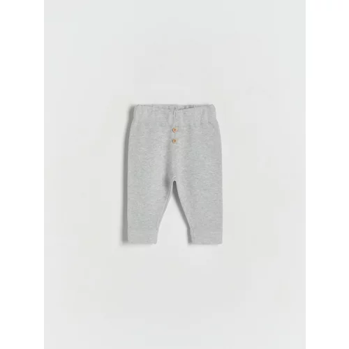 Reserved - Pamučne hlače - light grey