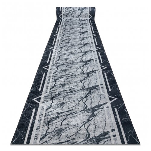 RugsX Tekač gumiran LOTUS MARMUR 60950 Marmorja siva pralna protizdrsna 100 100x550 cm, (5000318814) Cene