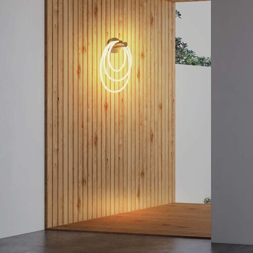  LED zidna lampa LED/37W/230V 3000K zlatna Slike