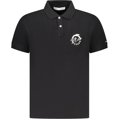 Trussardi MEN&#39;S SHORT SLEEVE POLO BLACK Cene