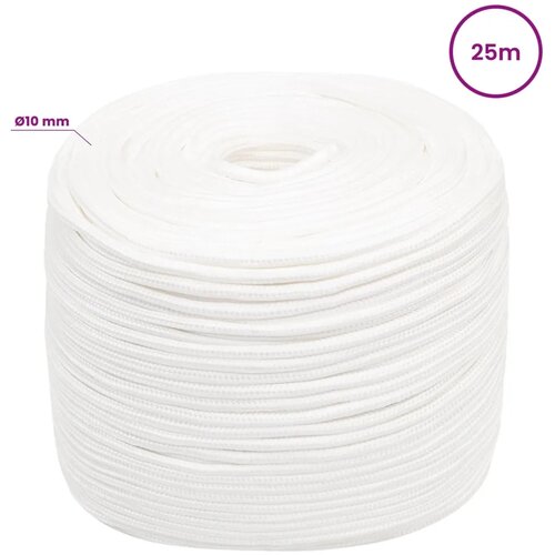  Vi&amp;scaron;enamjensko pomoćno uže 10 mm 25 m Bijela PP - Bijela 10 mm 25 m Slike