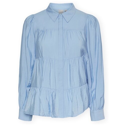 Y.a.s Topi &amp;amp; Bluze YAS Noos Pala Shirt - Kentucky Blue Modra Slike