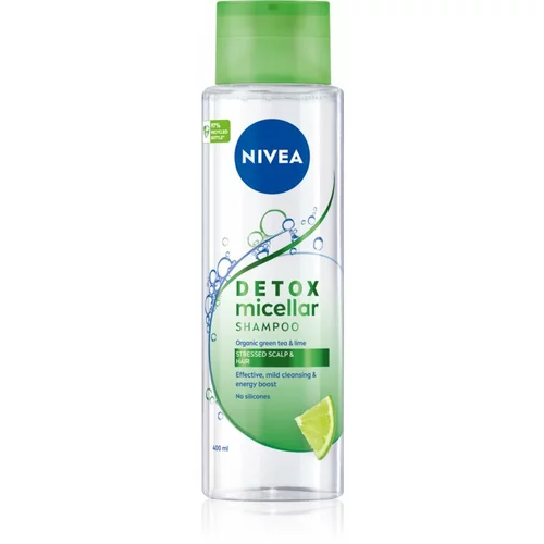 Nivea Pure Detox Micellar osvežujoči micelarni šampon 400 ml