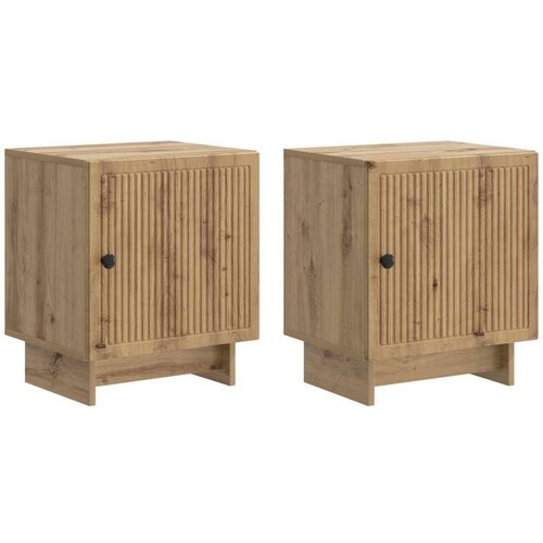  Nočna omarica 2 pcs Artisan hrast 43 x 34,5 x 50 cm, (5000233426) Cene