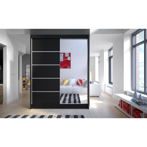 ADRK Furniture ormar s kliznim vratima limbo 150x200x58 cm Slike