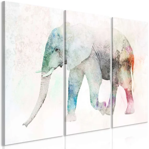  Slika - Painted Elephant (3 Parts) 90x60