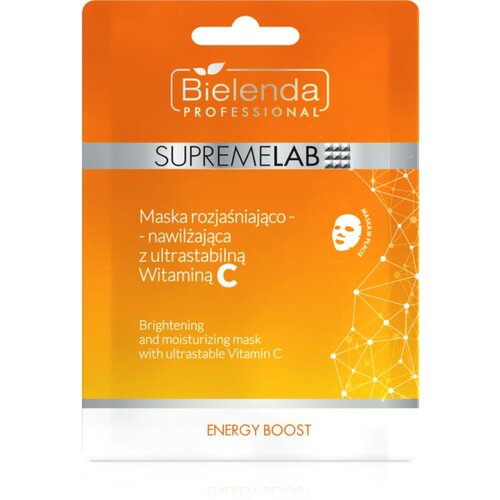Bielenda Professional Supremelab Energy Boost sheet maska za blistav ten s vitaminom C 1 kom Cijene
