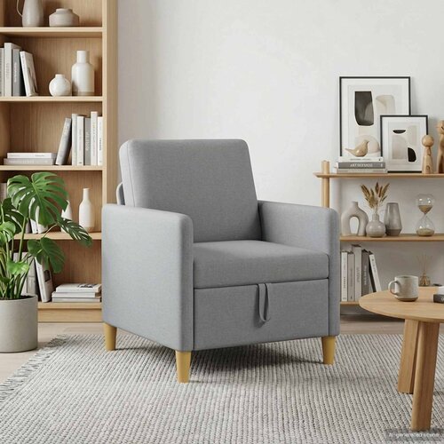 SOFA s pohranom Svjetlosiva 72 x 78 x 87 cm Poliester Cijene