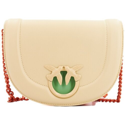 Pinko Torbe LOVE ROUND CLICK CLASSIC Rumena Cene