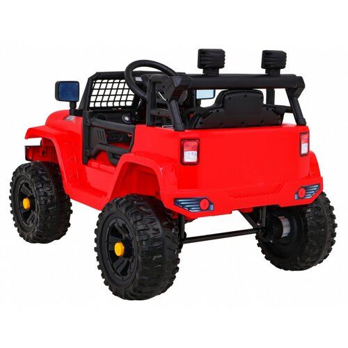  Auto na akumulator Jeep Dark Night - crveni Slike