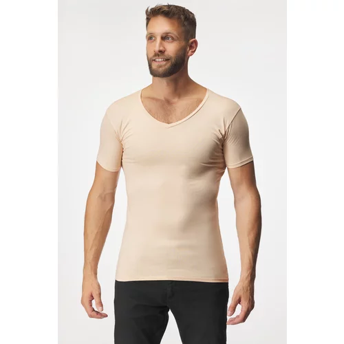 MEN-A 2PACK Nevidna majica za pod srajco z blazinicami za znoj