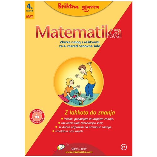 Mladinska Knjiga Brihtna glavca-matematika 4 Slike