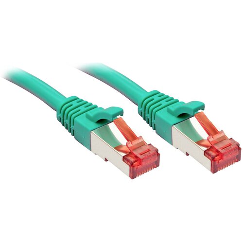 Lindy 47754 RJ45 omrežni kabel\, Patch kabel CAT 6 S/FTP 15.00 m zelena 1 kos, (20419661) Cene