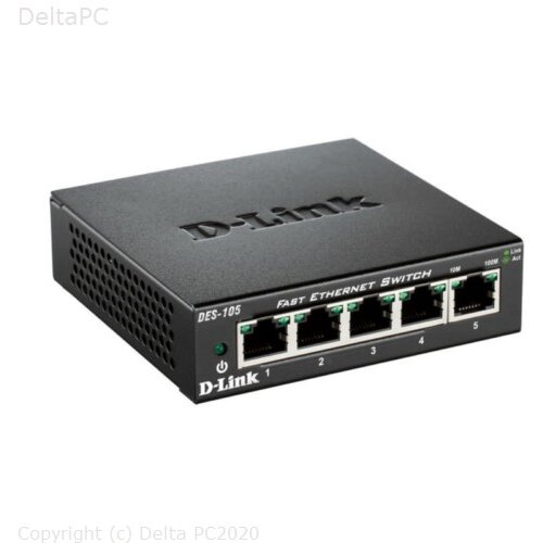 Switch DLINK 5-Port DES-105/E Slike