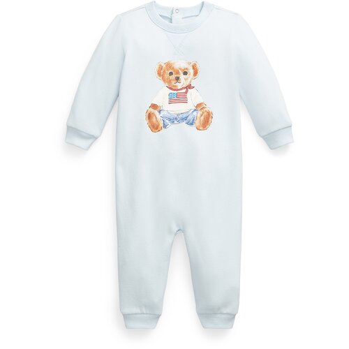 Polo Ralph Lauren Jednodijelni komplet plavi traper / pastelno plava / svijetlosmeđa / bijela Slike