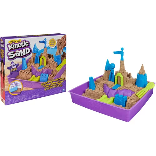 Spin Master kinetični pesek Deluxe beach castle kinetic sand