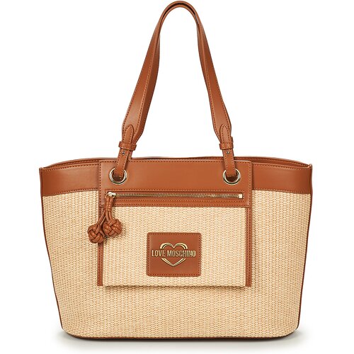 Love Moschino STRAW CHIC JC4340PP0O Bež Cijene
