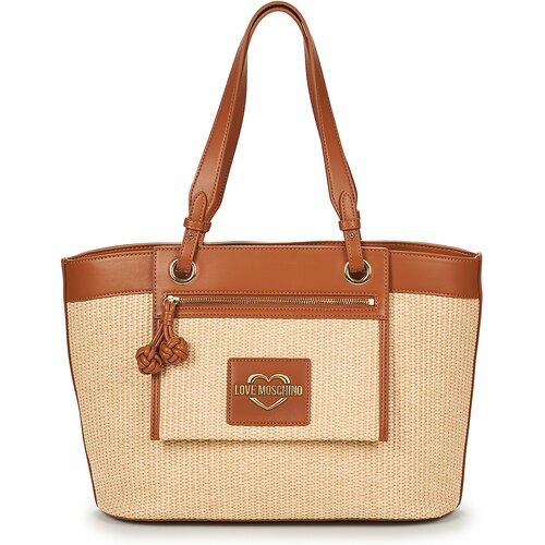 Love Moschino STRAW CHIC JC4340PP0O Bež Cene