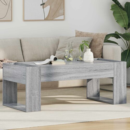  Kava Stol Siva Sonoma 110 x 50 x 41 cm Konstruirano drvo Cene