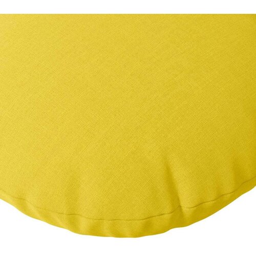  Jastučići za sjedenje 2 pcs Svijetlo žuta &amp;Oslash;30 x 13 cm tkanina Slike