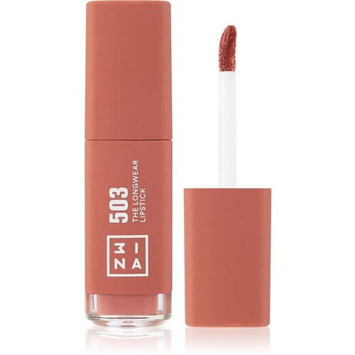 3INA The Longwear Lipstick dugotrajni tekući ruž za usne nijansa 503 - Nude 6 ml Slike