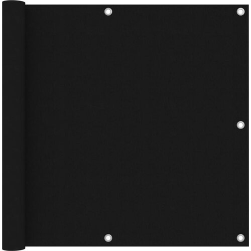 vidaXL balkonski zastor crni 90 x 300 cm od tkanine Oxford Cijene