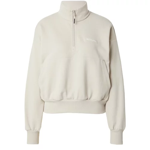 Columbia Sportska sweater majica 'Marble Canyon' boja pijeska / bijela