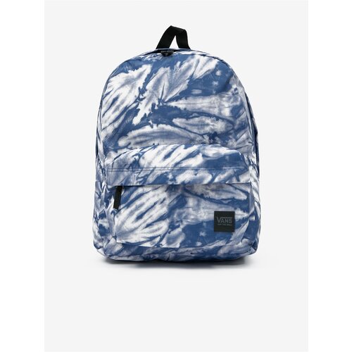 Vans White-blue Women&amp;#039;s Patterned Backpack Deana III - Women Slike