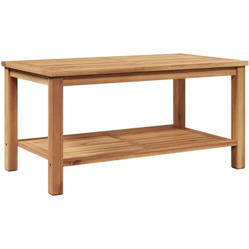 VidaXL Klubska miza Rjava 90 x 50 x 45 cm Trdna tikovina, (5000073440) Slike