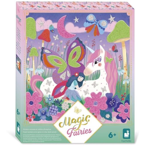 Janod Ustvarjalni komplet Magic Fairies – nalepke in fosforescenčni pesek Cene